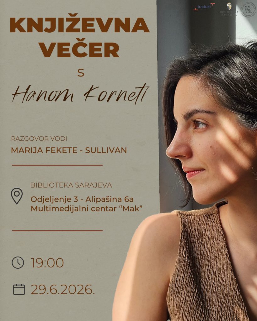 KNJIŽEVNA VEČER S HANOM KORNETI