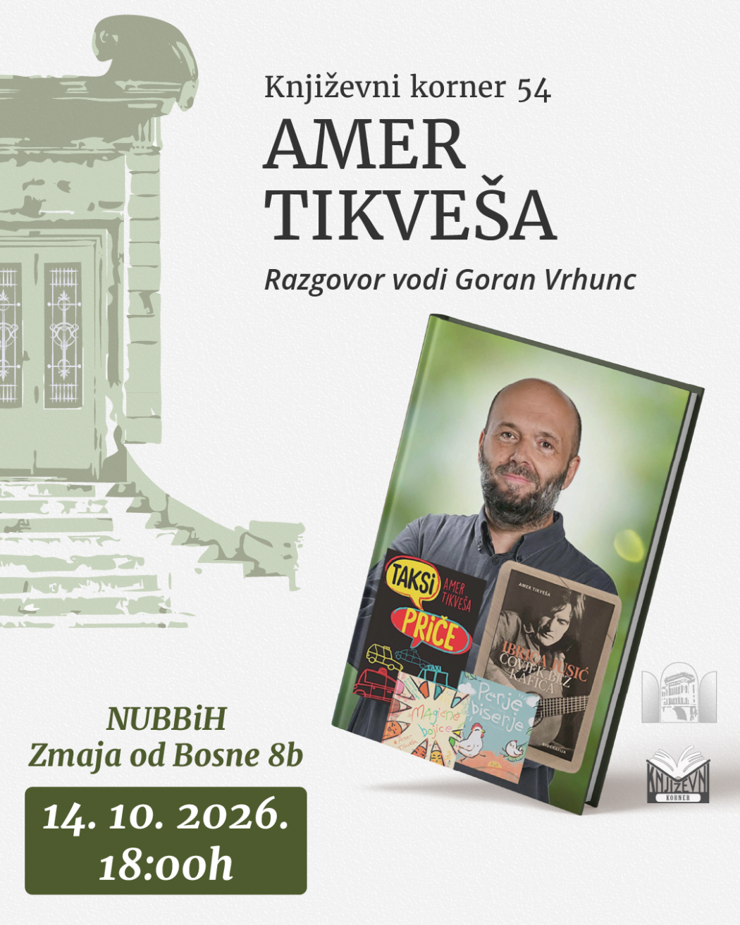 Amer Tikveša na Književnom korneru